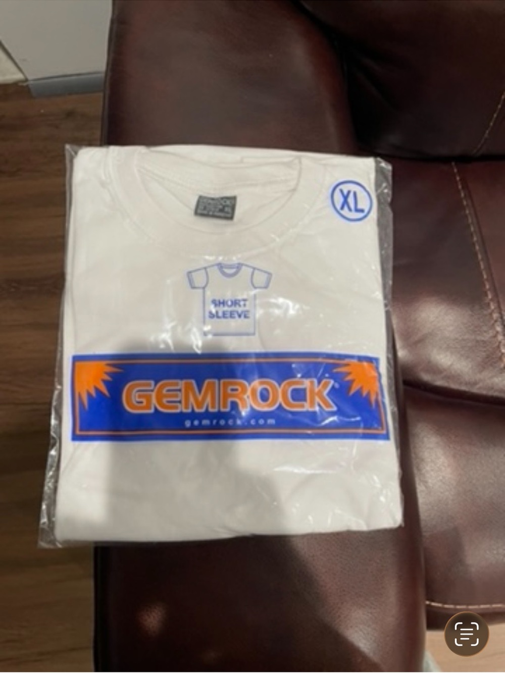Men’s White Short Sleeve T-Shirt - XL